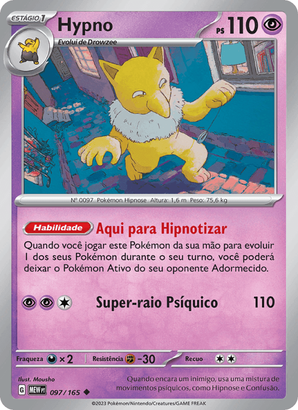 Hypno, carta 097 de 151