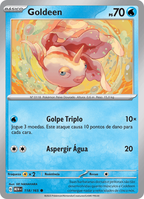 Goldeen, carta 118 de 151