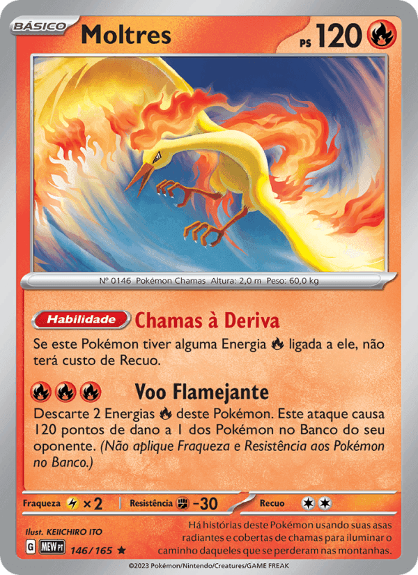Moltres, carta 146 di 151