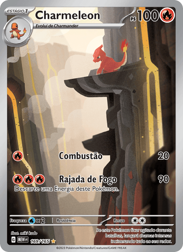 Charmeleon, carta 169 de 151