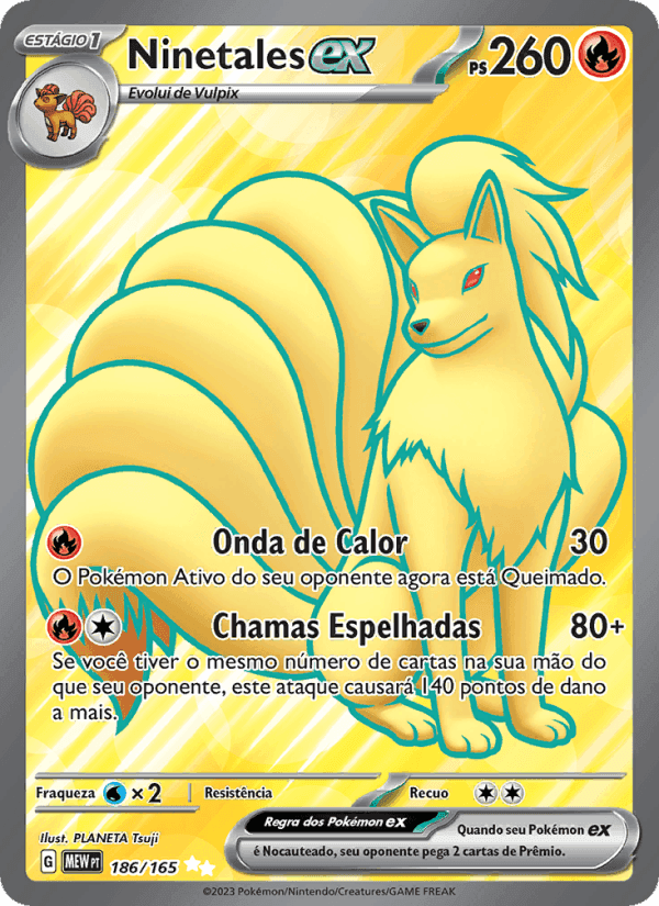 151 の 186 番、Ninetales ex