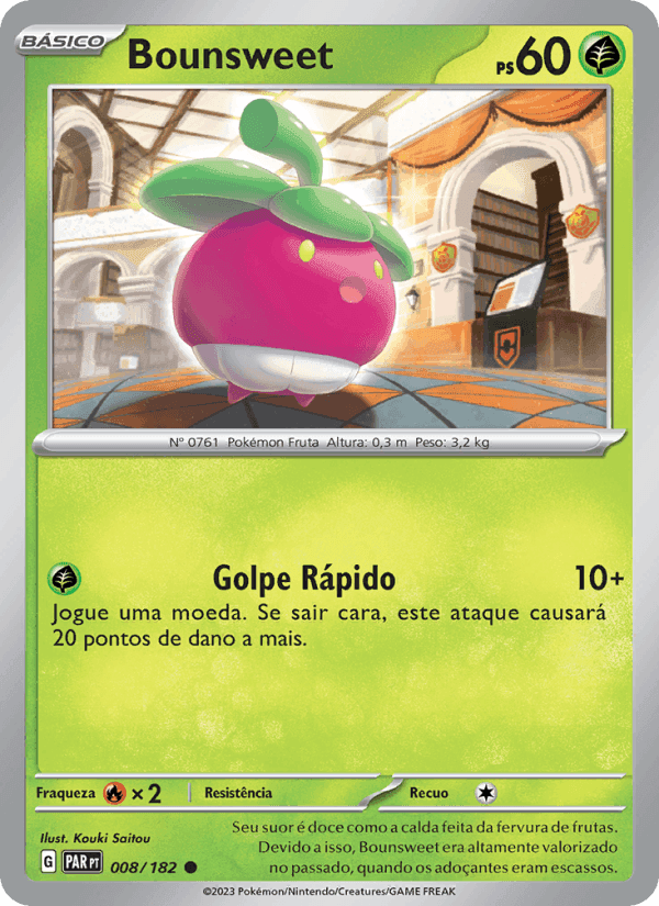 Bounsweet, carta 008 de Fenda Paradoxal