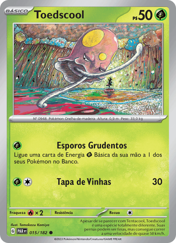 Toedscool, carte 015 de Fenda Paradoxal