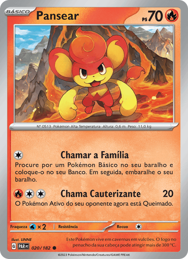 Pansear, carte 020 de Fenda Paradoxal