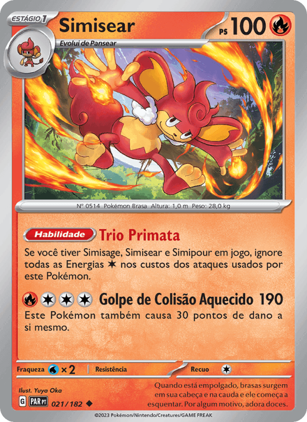 Simisear, carta 021 de Fenda Paradoxal