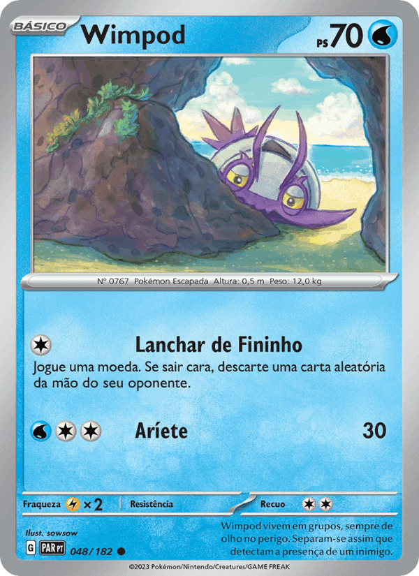 Wimpod, carte 048 de Fenda Paradoxal