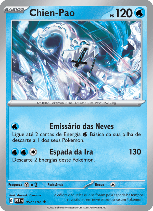 Chien-Pao, carte 057 de Fenda Paradoxal