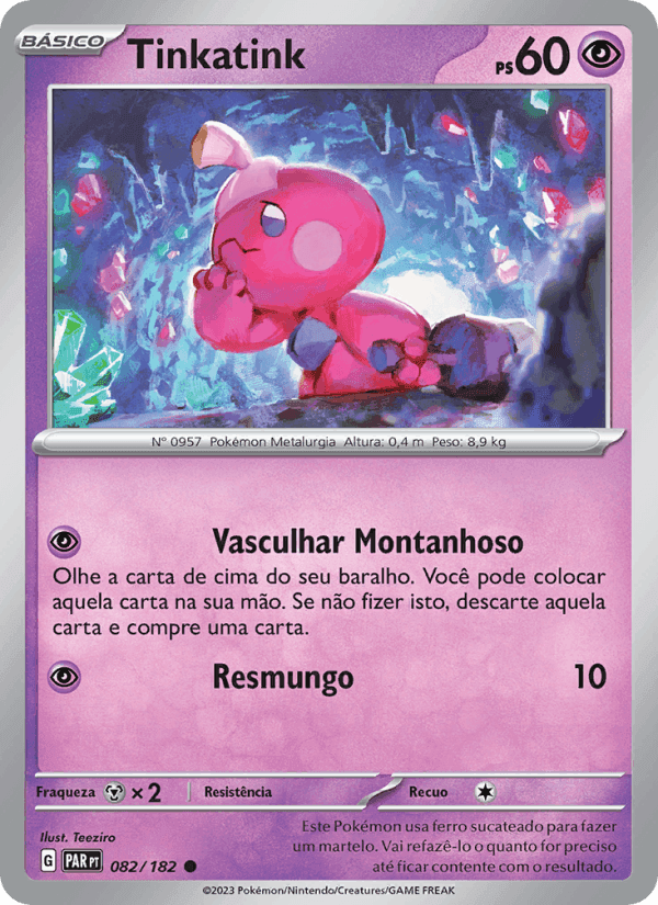 Tinkatink, carta 082 de Fenda Paradoxal