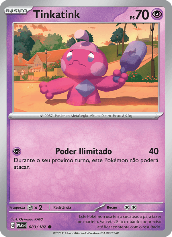 Tinkatink, carta 083 de Fenda Paradoxal