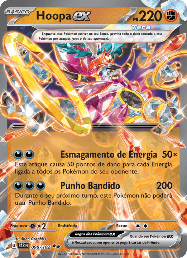 Hoopa ex, carta 098 de Fenda Paradoxal