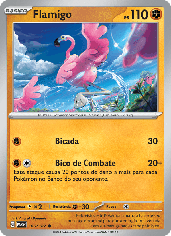 Flamigo, carta 106 de Fenda Paradoxal