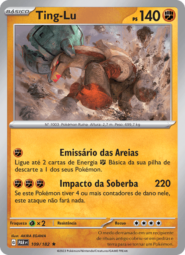 Ting-Lu, card 109 from Fenda Paradoxal