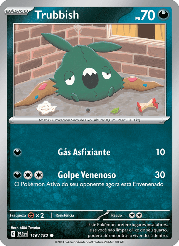 Trubbish, carta 116 de Fenda Paradoxal