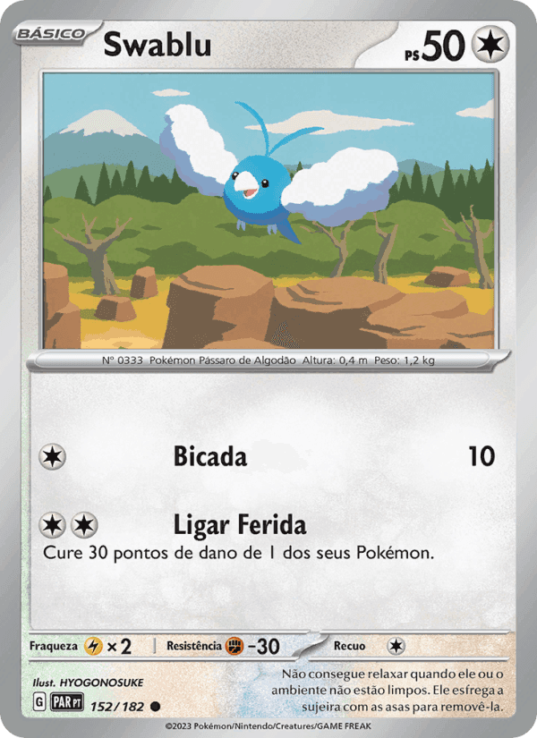 Swablu, card 152 from Fenda Paradoxal