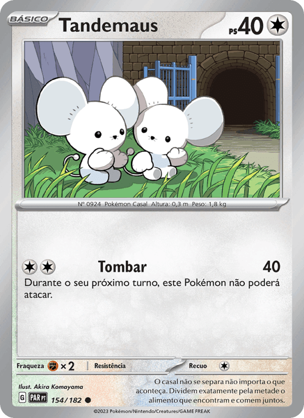 Tandemaus, card 154 from Fenda Paradoxal