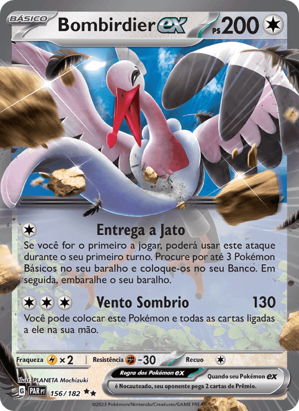 Bombirdier ex, card 156 from Fenda Paradoxal