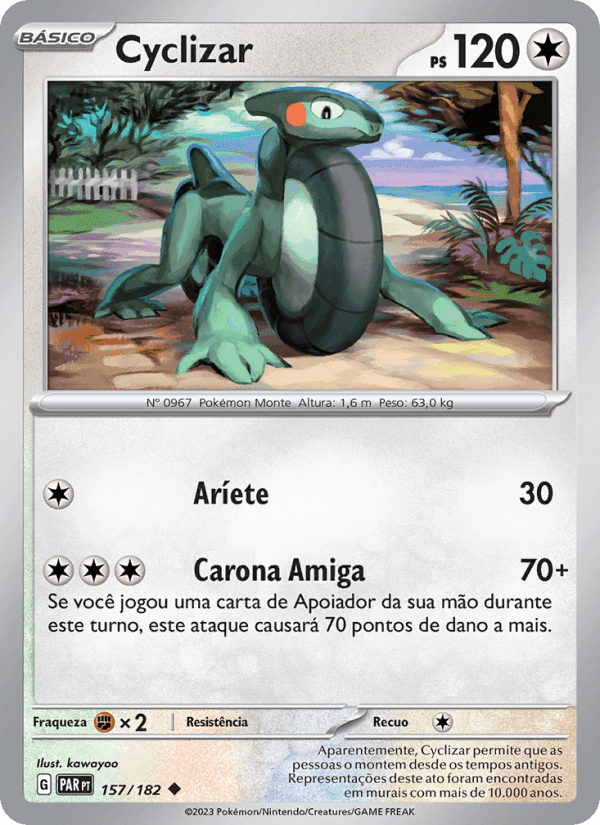 Cyclizar, carta 157 de Fenda Paradoxal