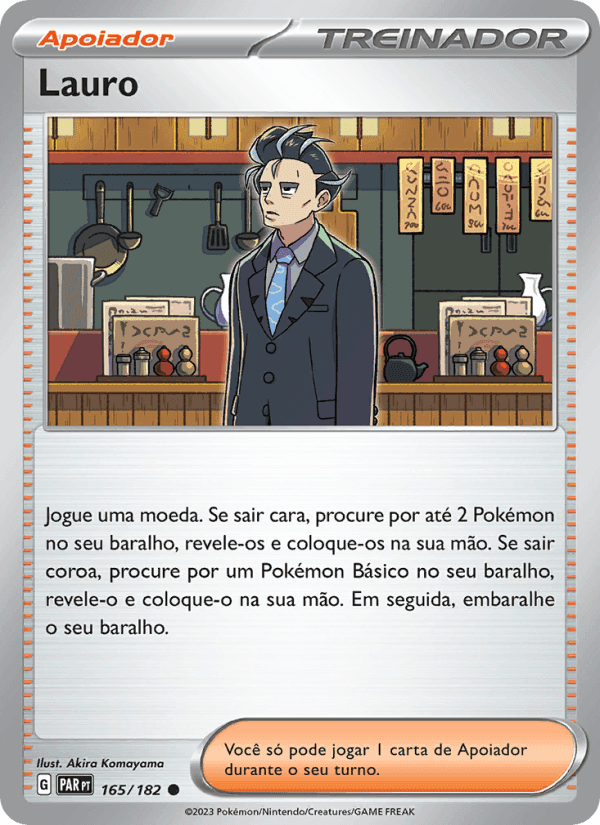 Lauro, card 165 from Fenda Paradoxal