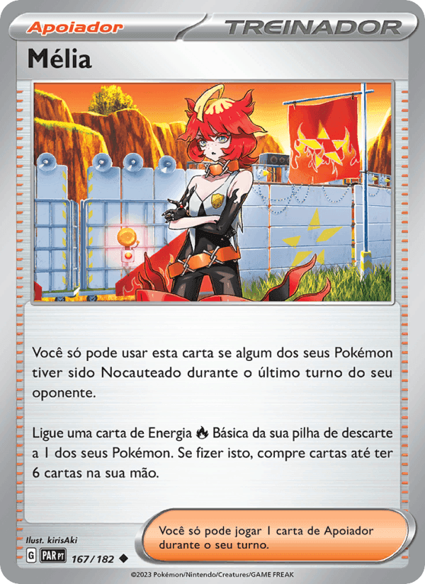 Mélia, carta 167 de Fenda Paradoxal