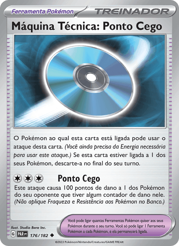 Máquina Técnica: Ponto Cego, carta 176 de Fenda Paradoxal