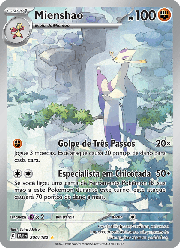 Mienshao, carta 200 de Fenda Paradoxal