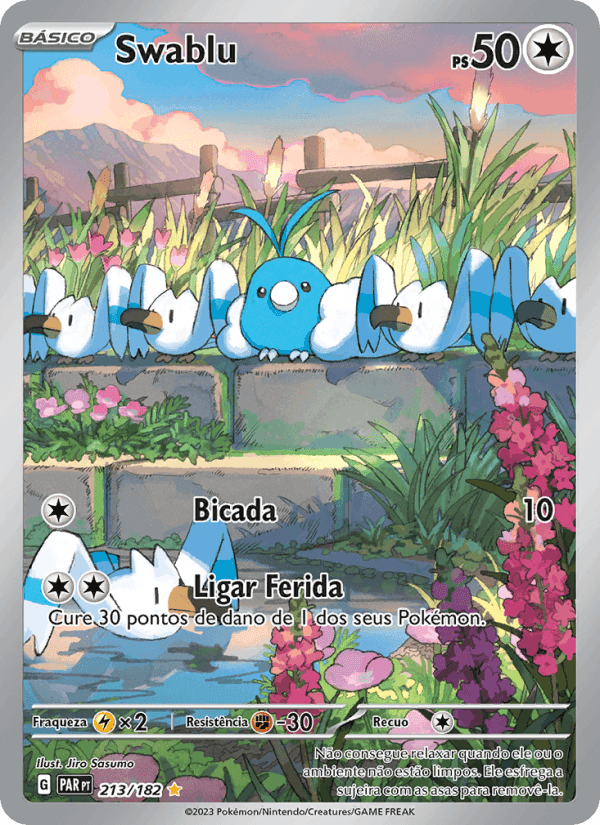 Swablu, carta 213 de Fenda Paradoxal