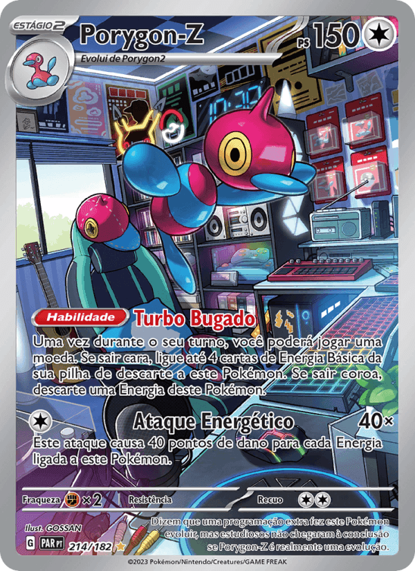Porygon-Z, carta 214 de Fenda Paradoxal