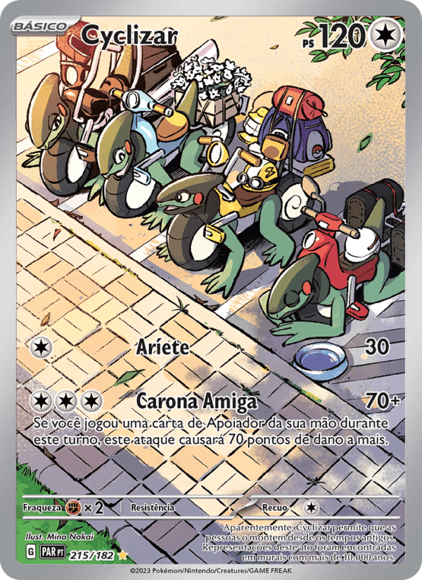 Cyclizar, card 215 from Fenda Paradoxal
