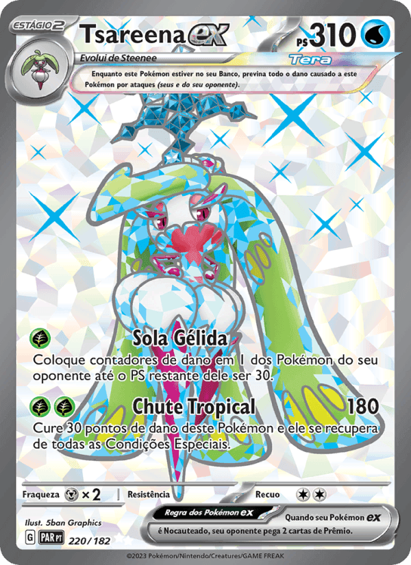 Tsareena ex, carta 220 de Fenda Paradoxal