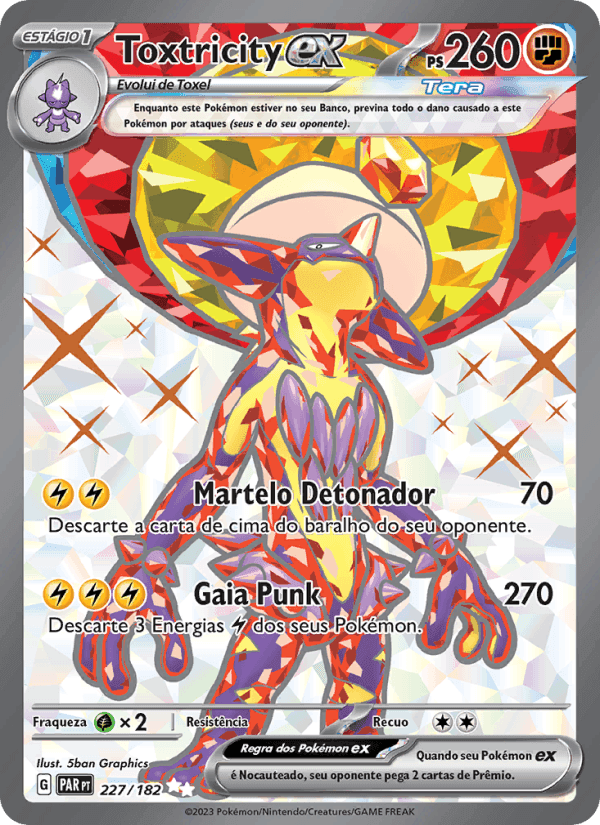 Toxtricity ex, carta 227 de Fenda Paradoxal