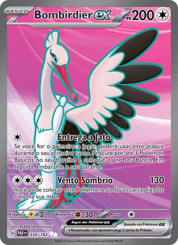 Bombirdier ex, carta 234 de Fenda Paradoxal
