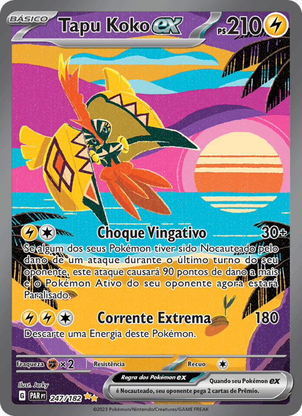 Tapu Koko ex, carta 247 di Fenda Paradoxal