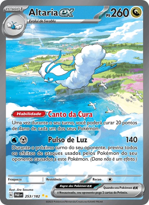 Altaria ex, carta 253 di Fenda Paradoxal