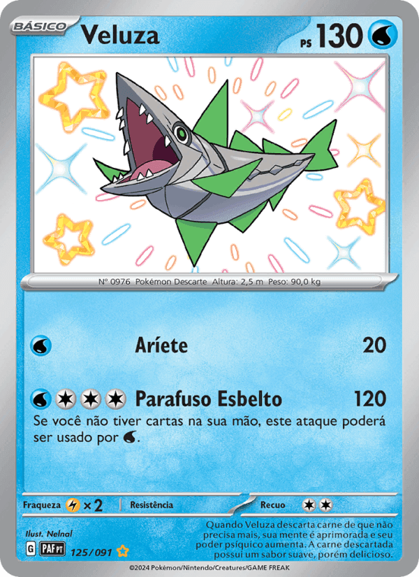 Veluza, card 125 from Destinos de Paldea