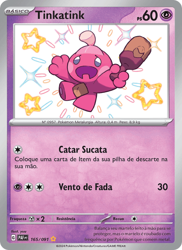Tinkatink, carta 165 de Destinos de Paldea