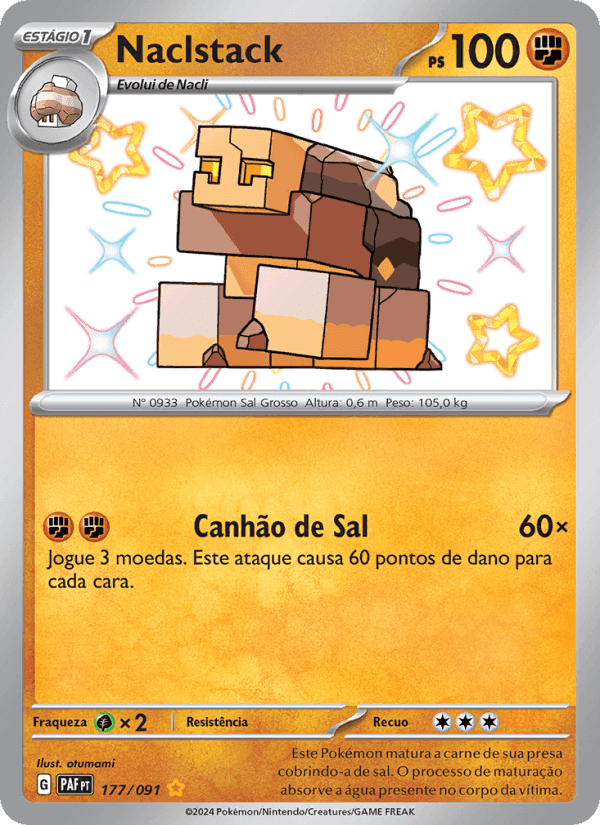 Naclstack, card 177 from Destinos de Paldea