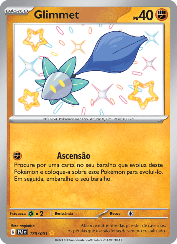 Glimmet, card 179 from Destinos de Paldea