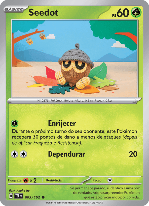 Seedot, carte 003 de Forças Temporais