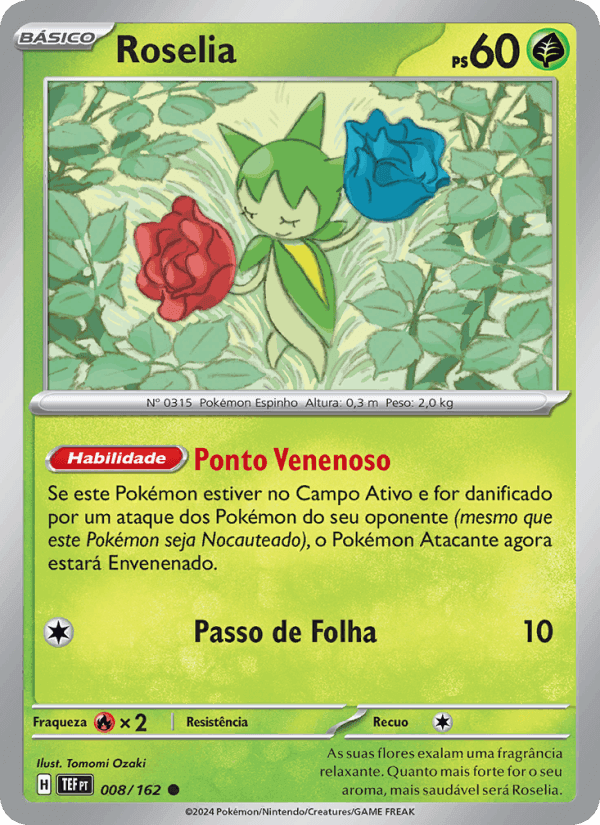 Roselia, carta 008 de Forças Temporais