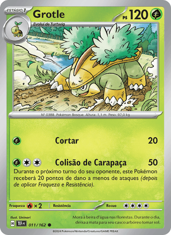 Grotle, carta 011 di Forças Temporais