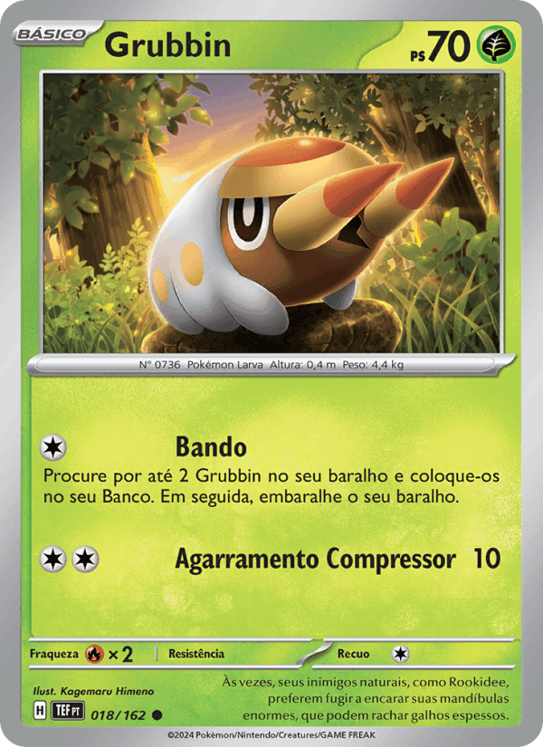 Grubbin, carta 018 de Forças Temporais