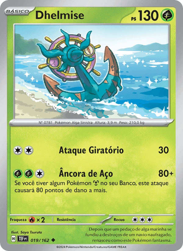 Dhelmise, carte 019 de Forças Temporais