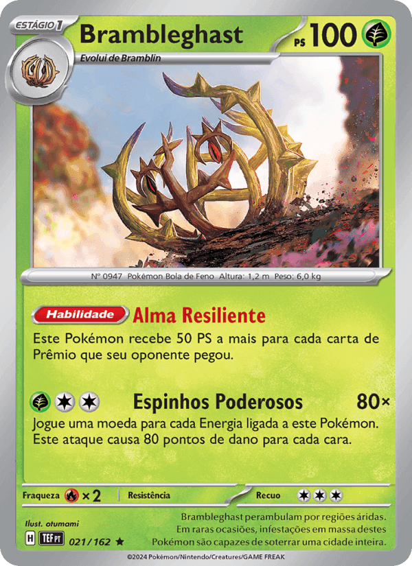 Brambleghast, carta 021 de Forças Temporais