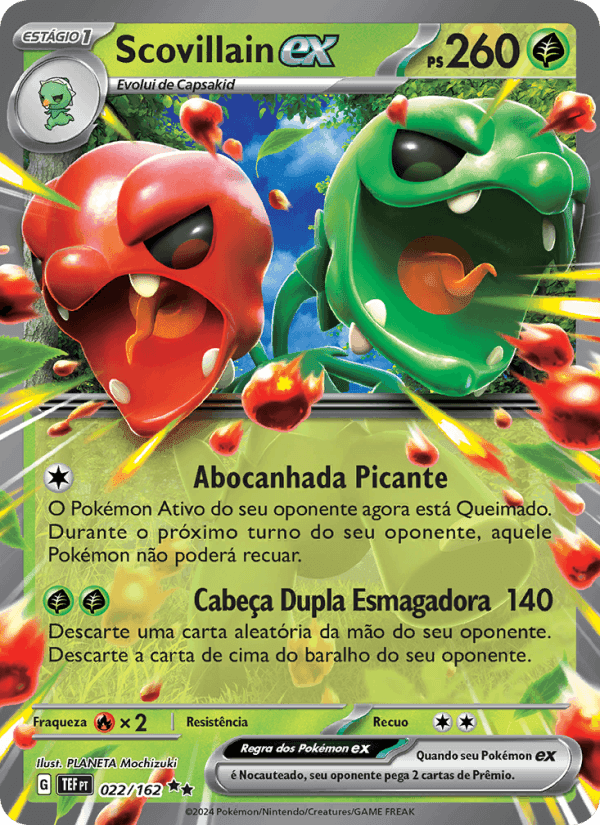 Scovillain ex, carta 022 de Forças Temporais