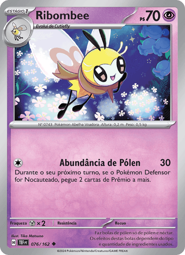 Ribombee, carta 076 de Forças Temporais