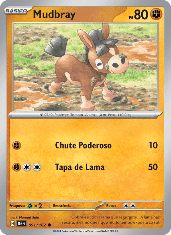 Mudbray, card 091 from Forças Temporais