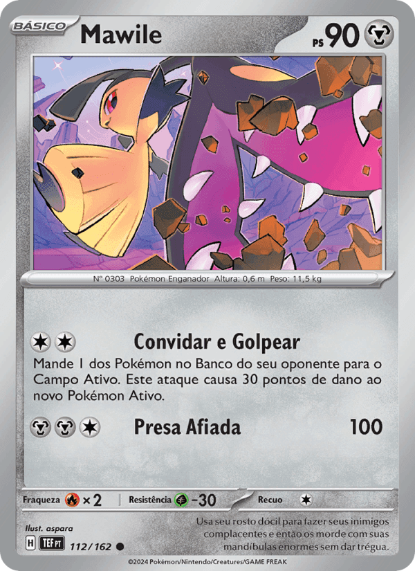 Mawile, carta 112 de Forças Temporais