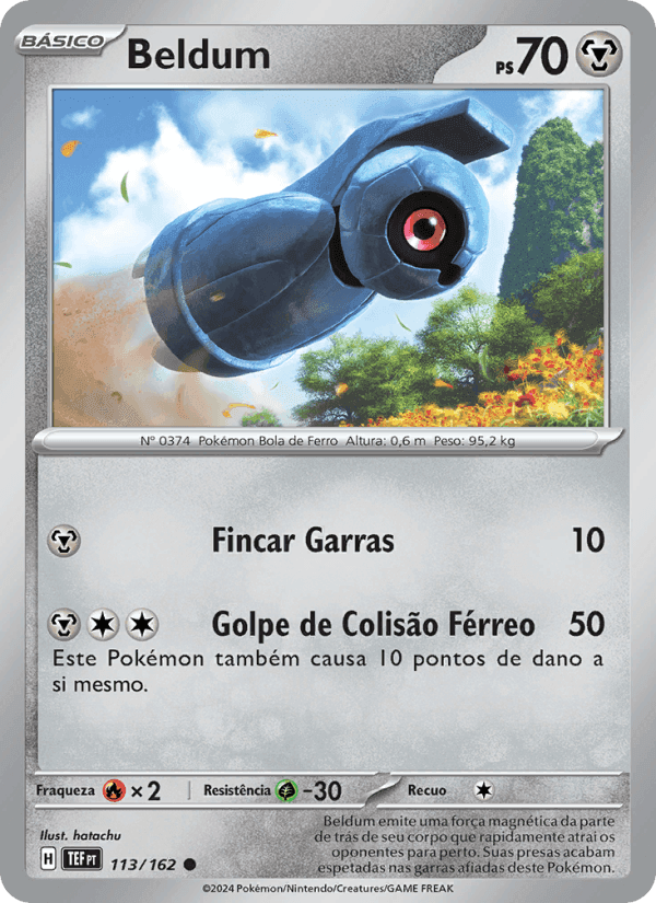 Beldum, carta 113 de Forças Temporais