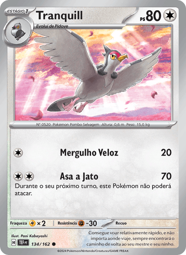 Tranquill, carte 134 de Forças Temporais