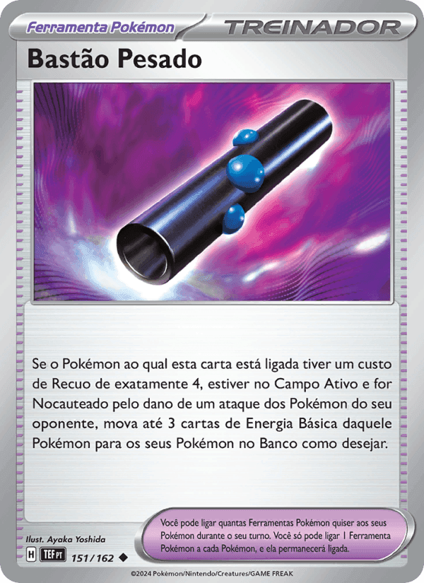 Bastão Pesado, card 151 from Forças Temporais